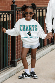 COASTAL CAROLINA CHANTICLEERS FREESTYLE YOUTH PREMIUM FLEECE SWEATSHIRT