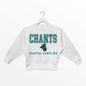 COASTAL CAROLINA CHANTICLEERS FREESTYLE YOUTH PREMIUM FLEECE SWEATSHIRT