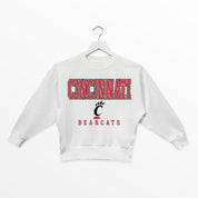 CINCINNATI BEARCATS FREESTYLE YOUTH PREMIUM FLEECE SWEATSHIRT