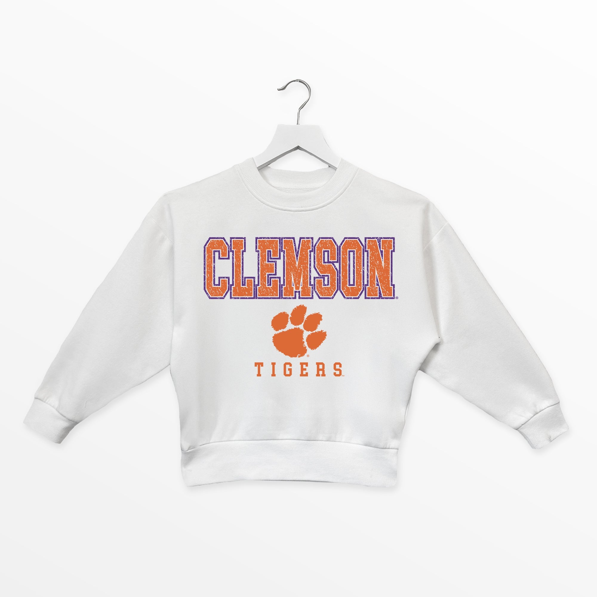 CLEMSON TIGERS FREESTYLE YOUTH PREMIUM FLEECE SWEATSHIRT
