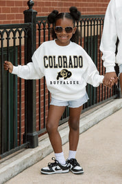 COLORADO BUFFALOES FREESTYLE YOUTH PREMIUM FLEECE SWEATSHIRT