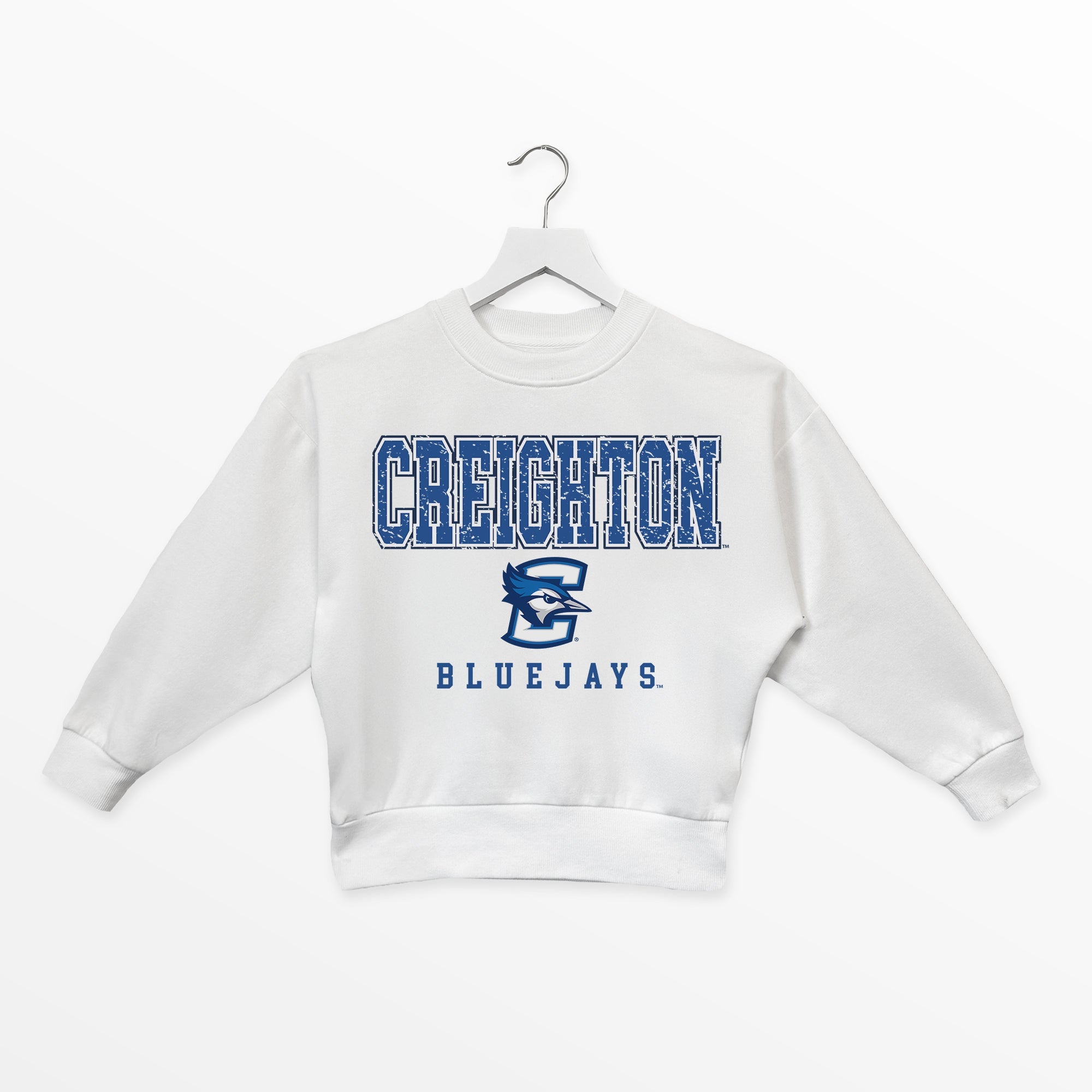 CREIGHTON BLUEJAYS FREESTYLE YOUTH PREMIUM FLEECE SWEATSHIRT
