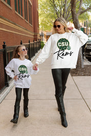 COLORADO STATE RAMS WILD BREAKTHROUGH YOUTH PREMIUM FLEECE SWEATSHIRT