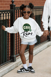 COLORADO STATE RAMS WILD BREAKTHROUGH YOUTH PREMIUM FLEECE SWEATSHIRT