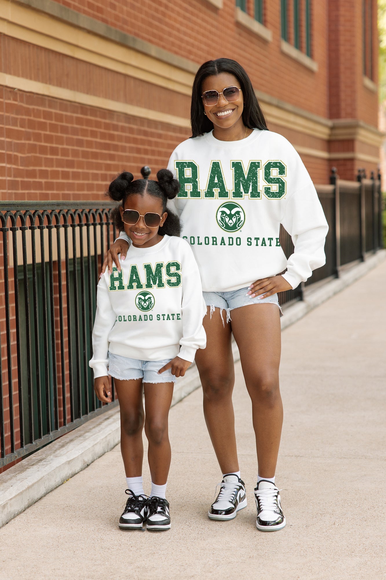 COLORADO STATE RAMS FREESTYLE YOUTH PREMIUM FLEECE SWEATSHIRT