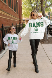 COLORADO STATE RAMS FREESTYLE YOUTH PREMIUM FLEECE SWEATSHIRT