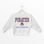 EAST CAROLINA PIRATES FREESTYLE YOUTH PREMIUM FLEECE SWEATSHIRT