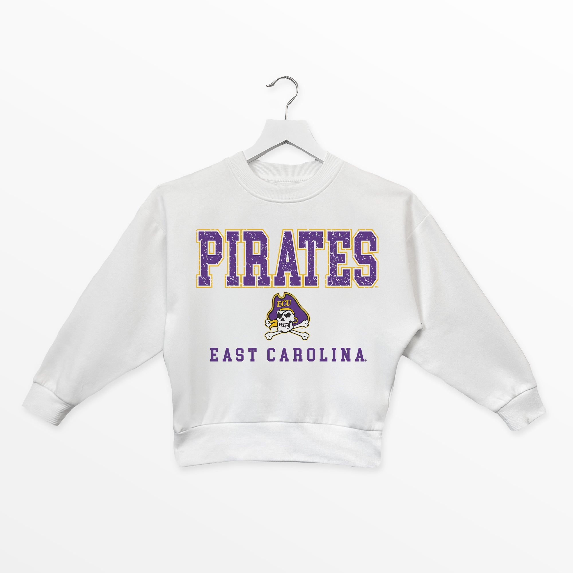 EAST CAROLINA PIRATES FREESTYLE YOUTH PREMIUM FLEECE SWEATSHIRT