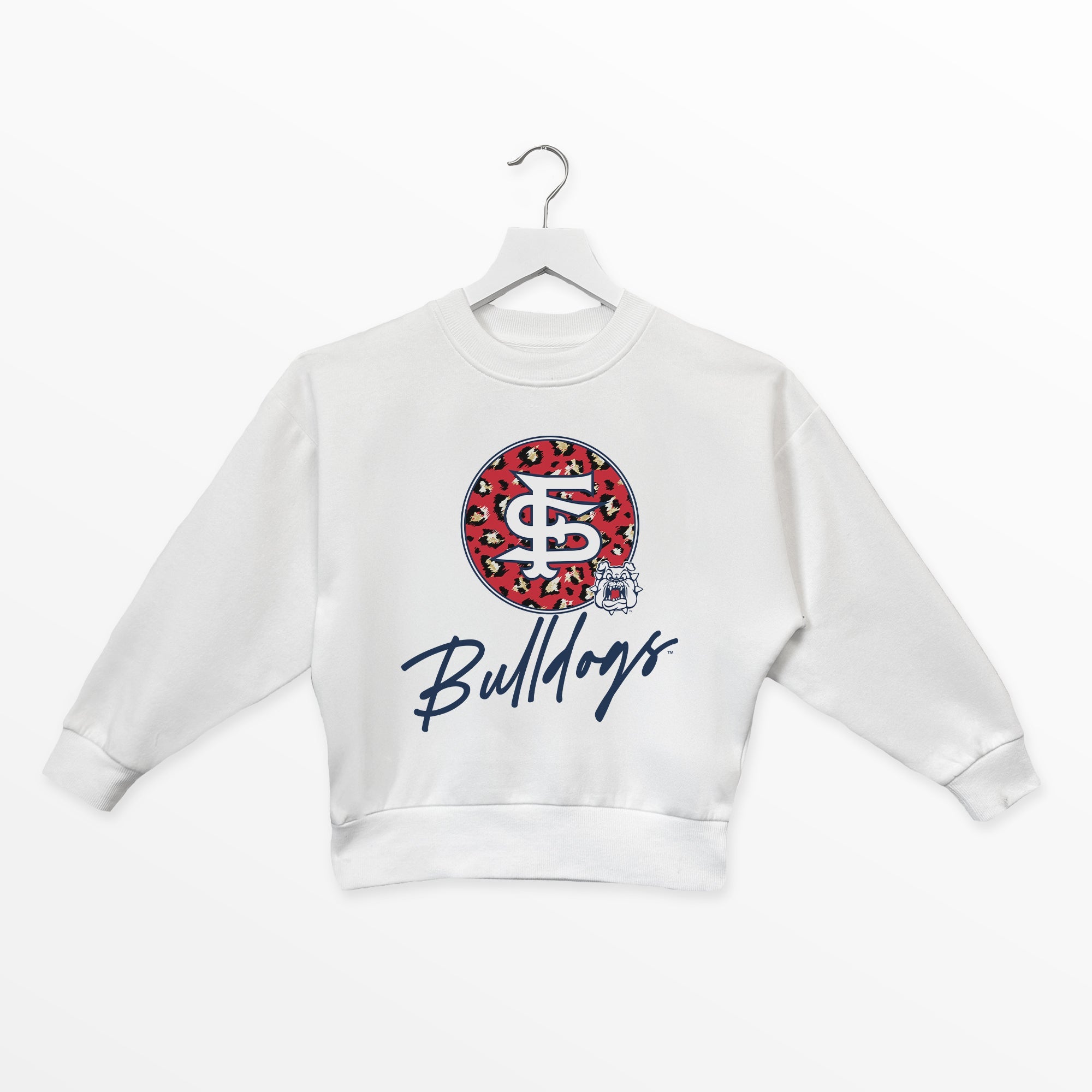 FRESNO STATE BULLDOGS WILD BREAKTHROUGH YOUTH PREMIUM FLEECE SWEATSHIRT
