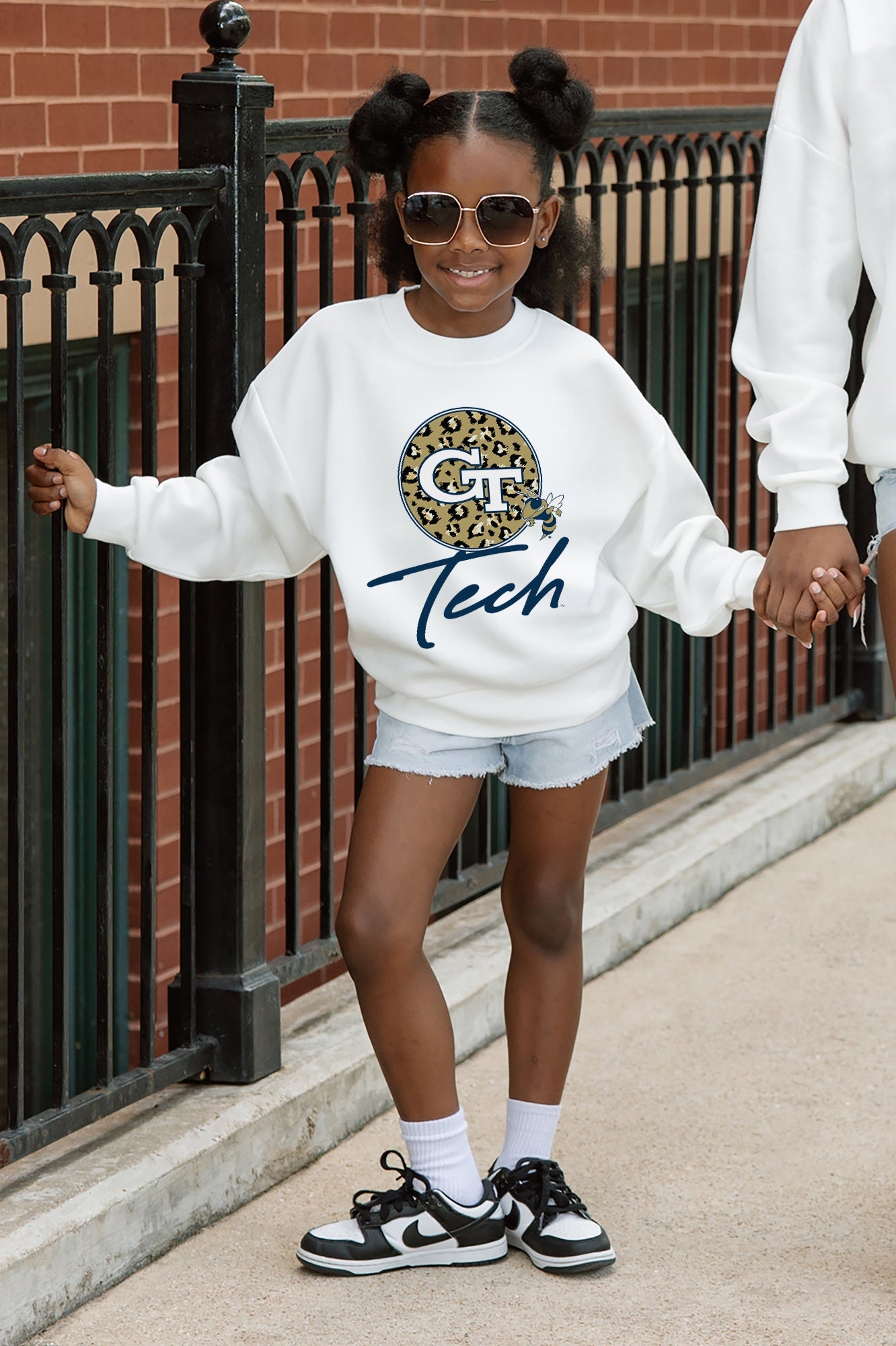 GEORGIA TECH YELLOW JACKETS WILD BREAKTHROUGH YOUTH PREMIUM FLEECE SWEATSHIRT