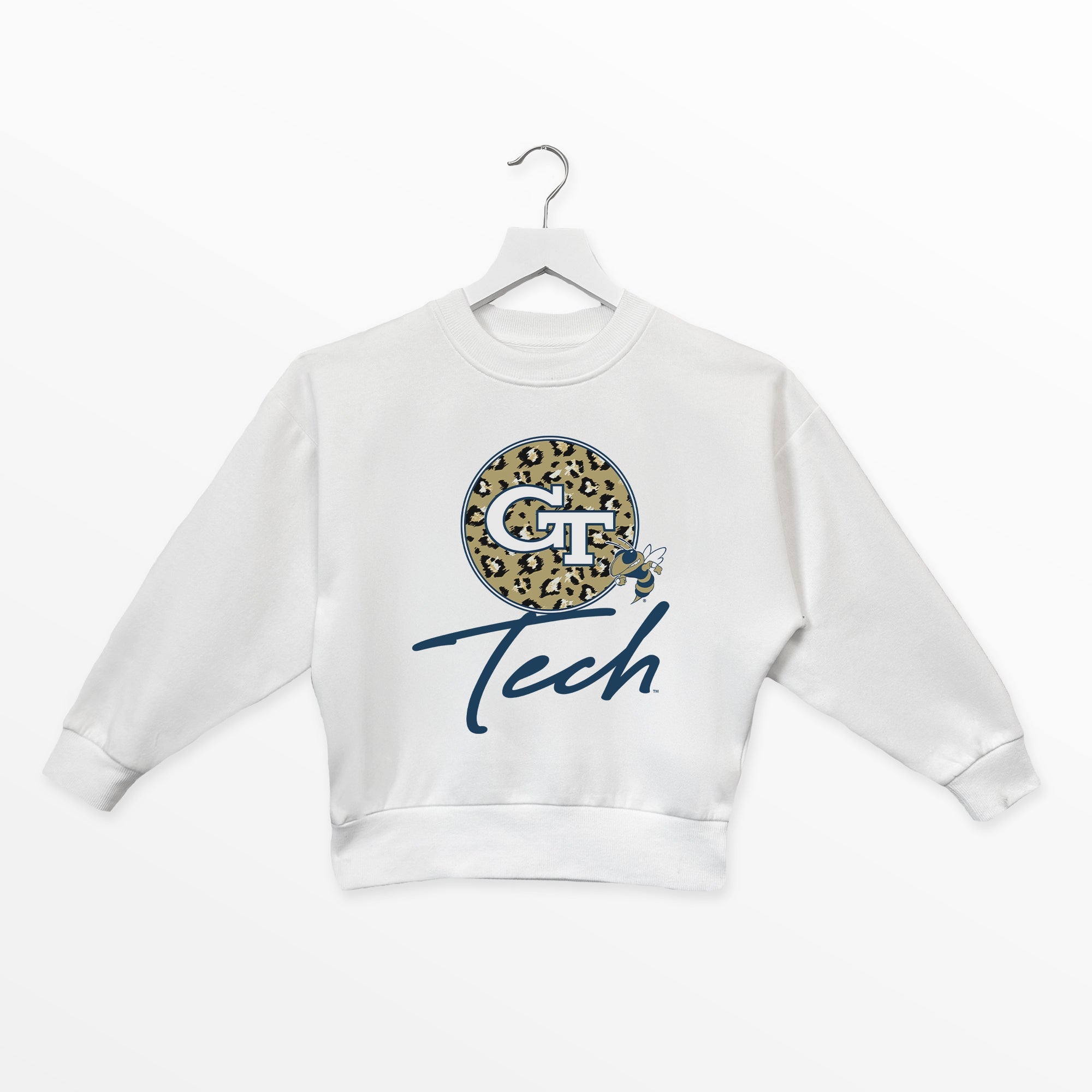 GEORGIA TECH YELLOW JACKETS WILD BREAKTHROUGH YOUTH PREMIUM FLEECE SWEATSHIRT