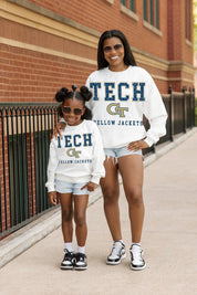 GEORGIA TECH YELLOW JACKETS FREESTYLE YOUTH PREMIUM FLEECE SWEATSHIRT