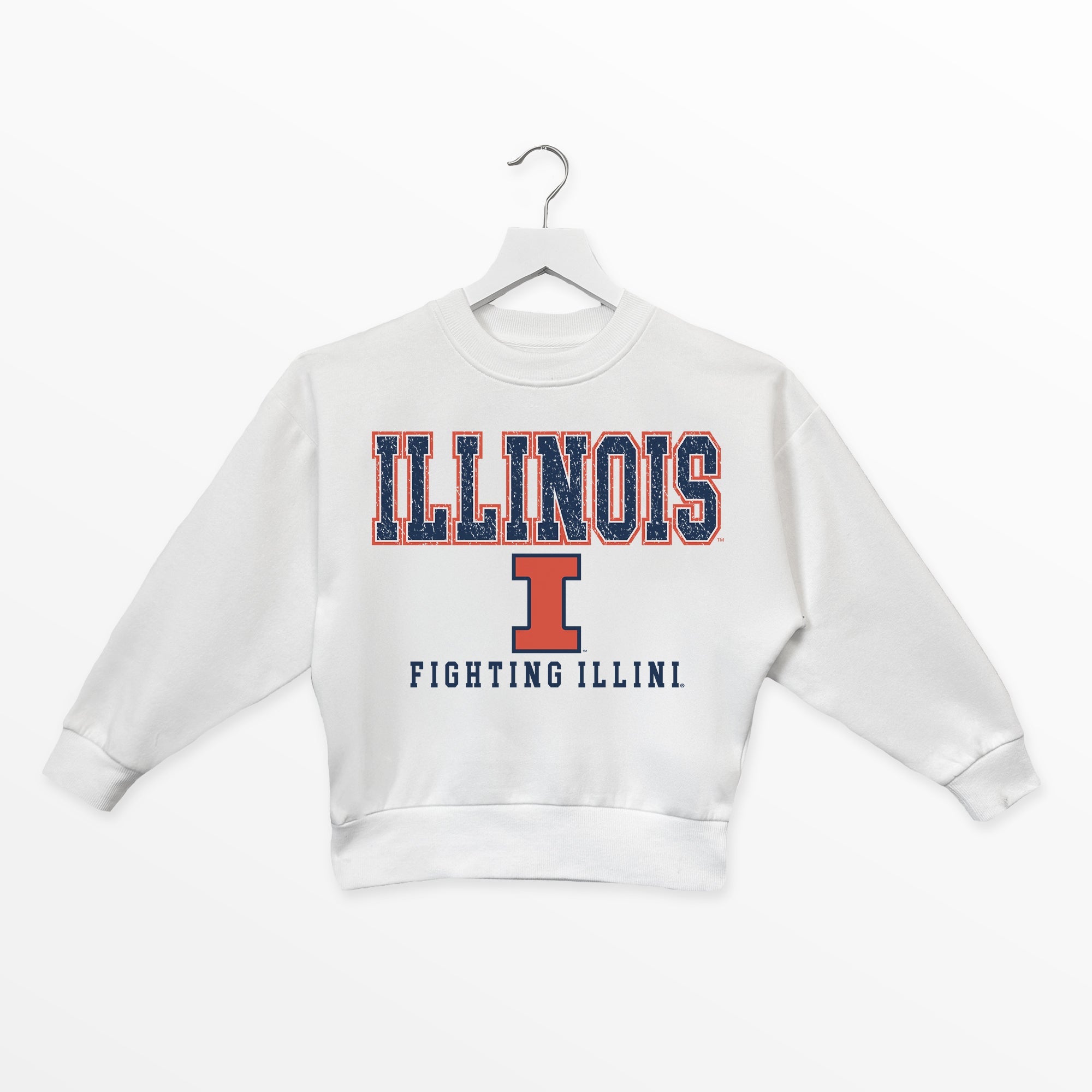 ILLINOIS FIGHTING ILLINI FREESTYLE YOUTH PREMIUM FLEECE SWEATSHIRT