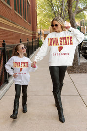 IOWA STATE CYCLONES FREESTYLE YOUTH PREMIUM FLEECE SWEATSHIRT