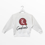 LOUISVILLE CARDINALS WILD BREAKTHROUGH YOUTH PREMIUM FLEECE SWEATSHIRT