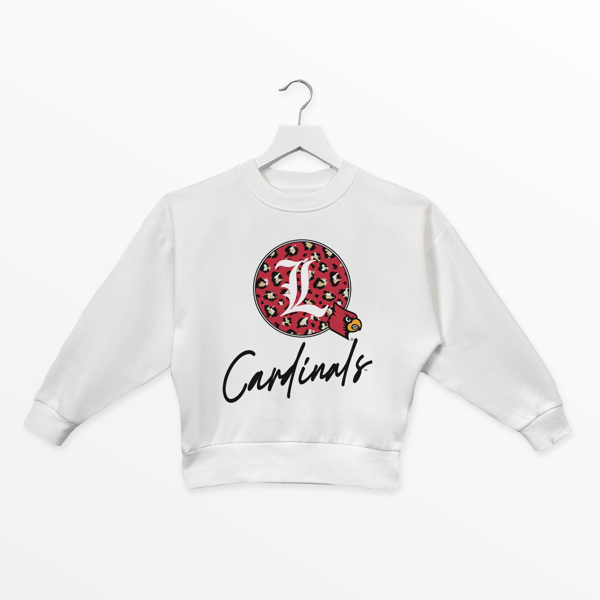 LOUISVILLE CARDINALS WILD BREAKTHROUGH YOUTH PREMIUM FLEECE SWEATSHIRT