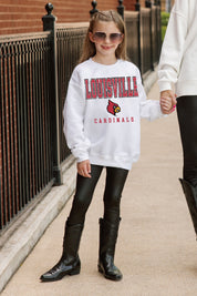 LOUISVILLE CARDINALS FREESTYLE YOUTH PREMIUM FLEECE SWEATSHIRT