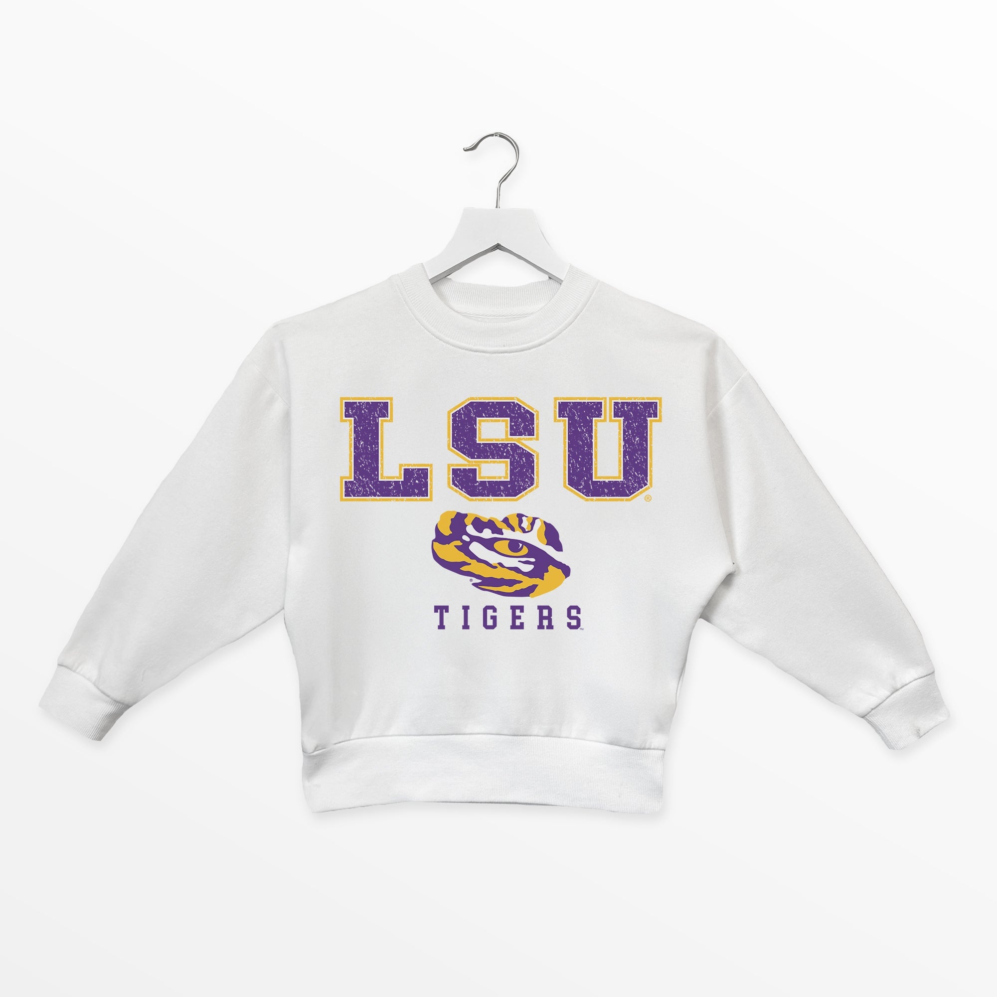 LSU TIGERS FREESTYLE YOUTH PREMIUM FLEECE SWEATSHIRT