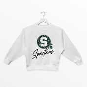 MICHIGAN STATE SPARTANS WILD BREAKTHROUGH YOUTH PREMIUM FLEECE SWEATSHIRT