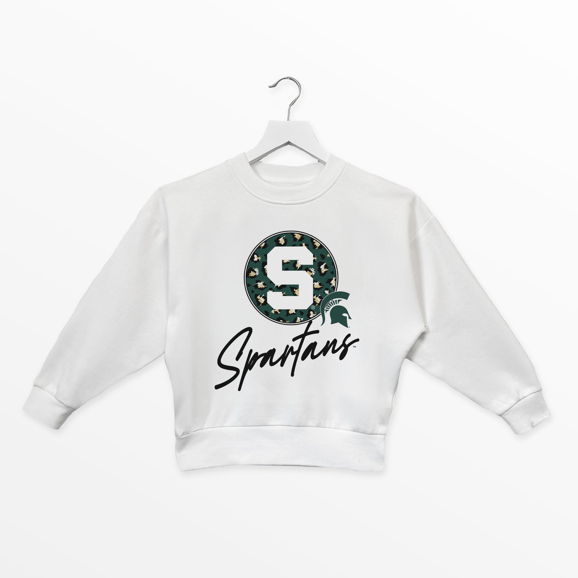 MICHIGAN STATE SPARTANS WILD BREAKTHROUGH YOUTH PREMIUM FLEECE SWEATSHIRT