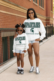 MICHIGAN STATE SPARTANS FREESTYLE YOUTH PREMIUM FLEECE SWEATSHIRT