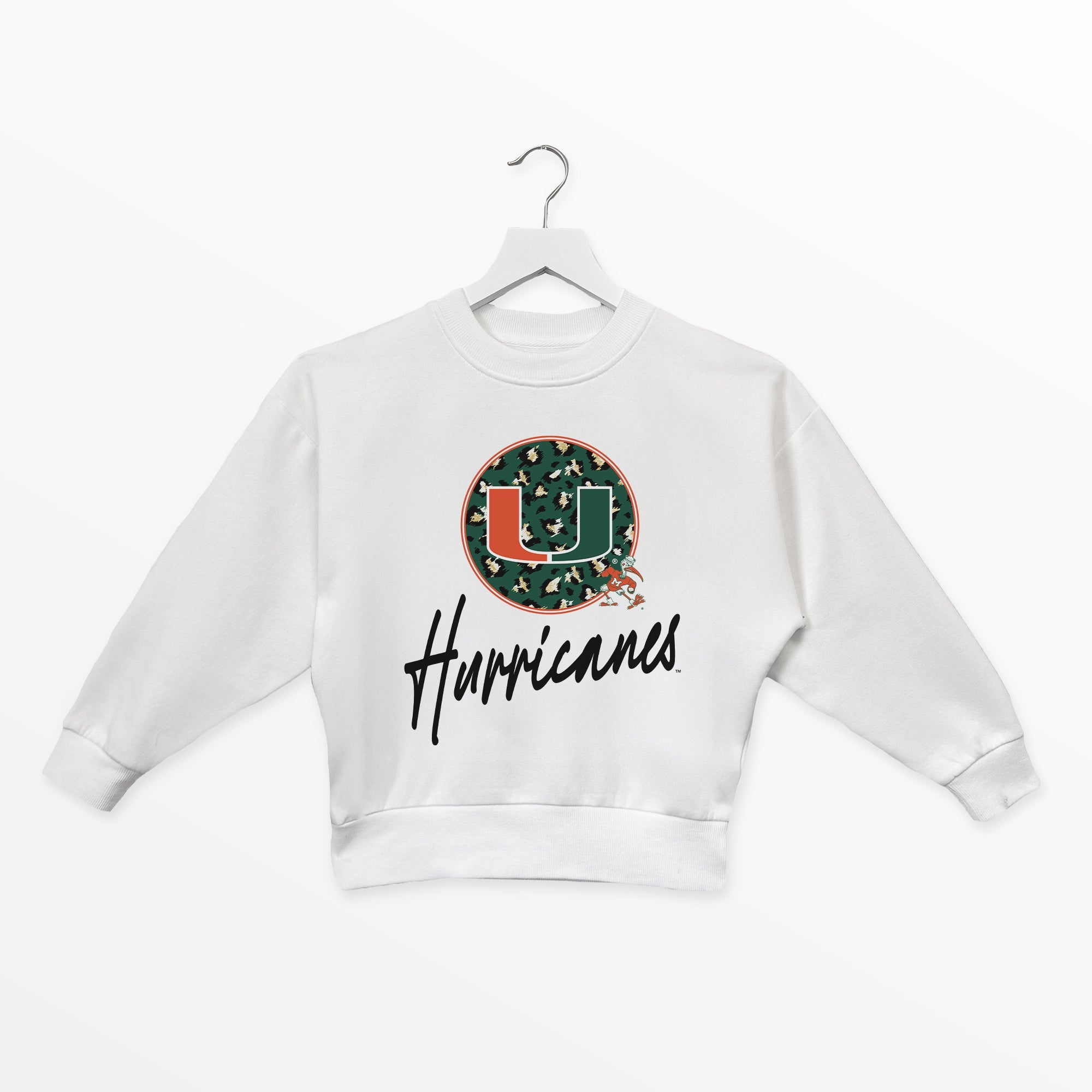 MIAMI HURRICANES WILD BREAKTHROUGH YOUTH PREMIUM FLEECE SWEATSHIRT