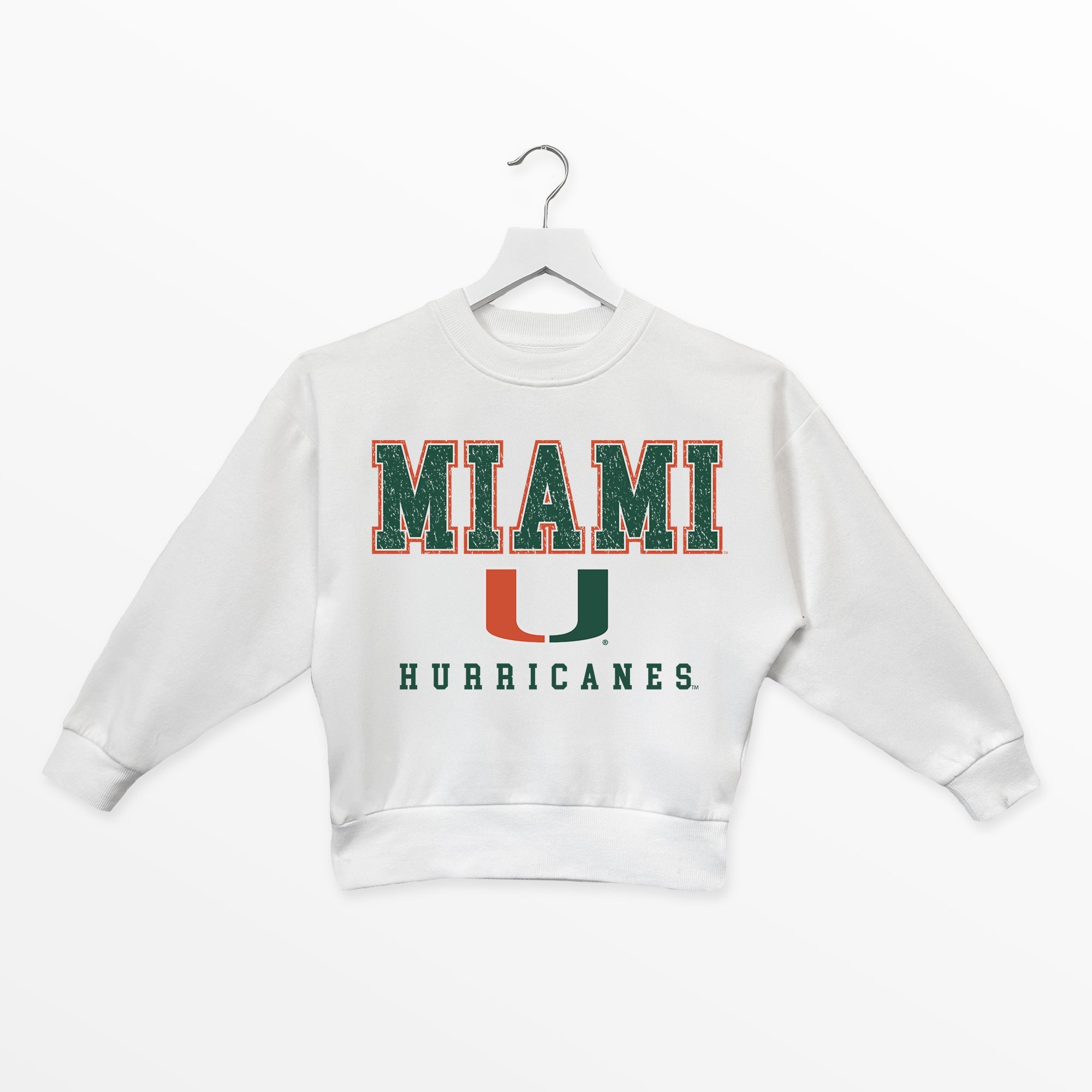 MIAMI HURRICANES FREESTYLE YOUTH PREMIUM FLEECE SWEATSHIRT