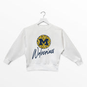 MICHIGAN WOLVERINES WILD BREAKTHROUGH YOUTH PREMIUM FLEECE SWEATSHIRT