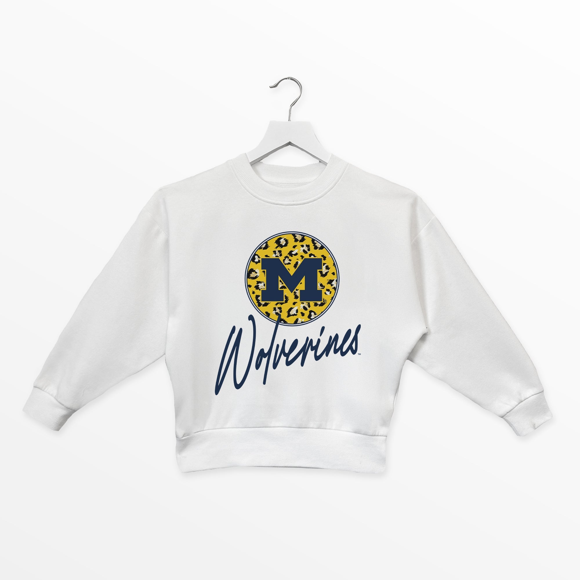 MICHIGAN WOLVERINES WILD BREAKTHROUGH YOUTH PREMIUM FLEECE SWEATSHIRT