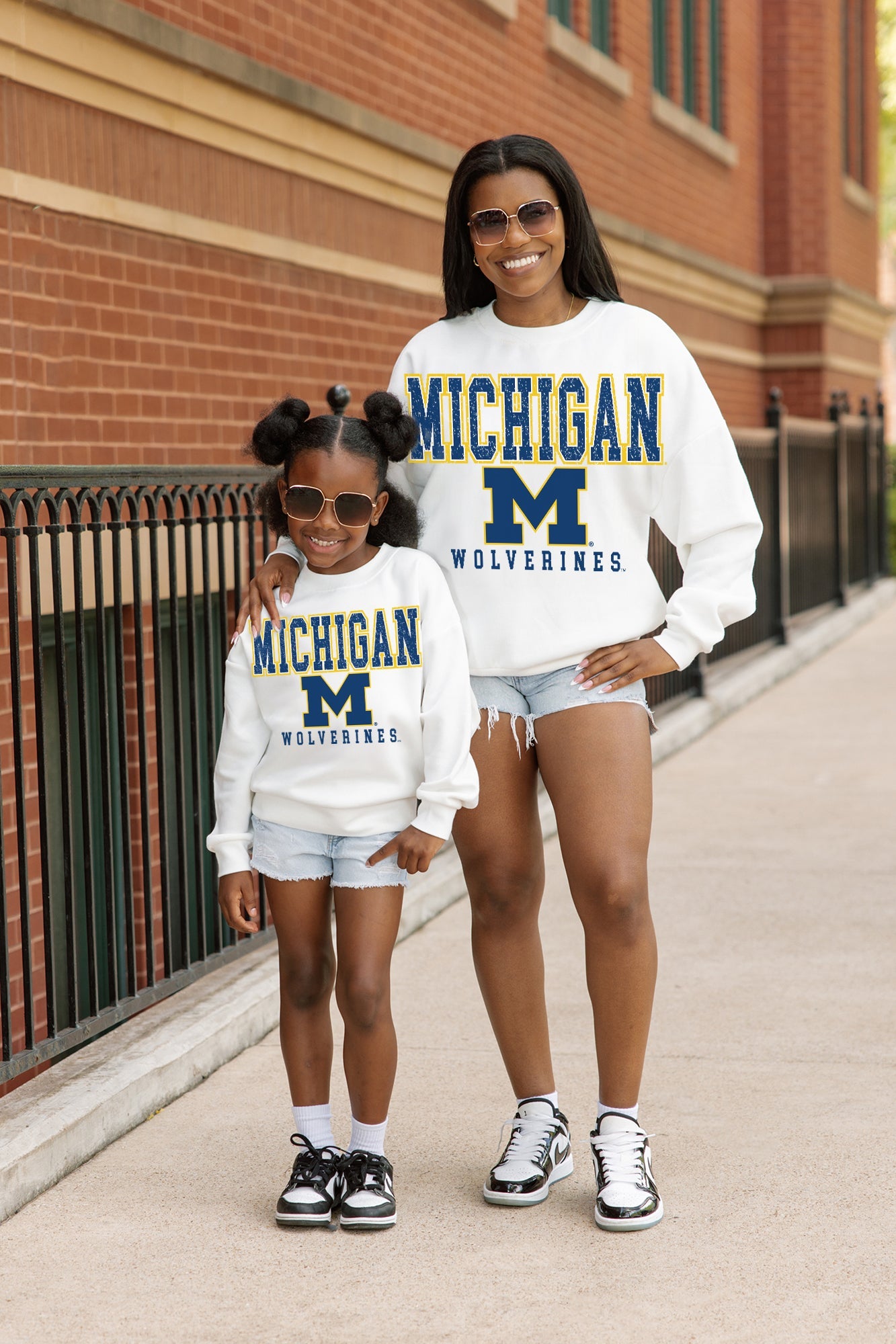 MICHIGAN WOLVERINES FREESTYLE YOUTH PREMIUM FLEECE SWEATSHIRT