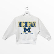MICHIGAN WOLVERINES FREESTYLE YOUTH PREMIUM FLEECE SWEATSHIRT