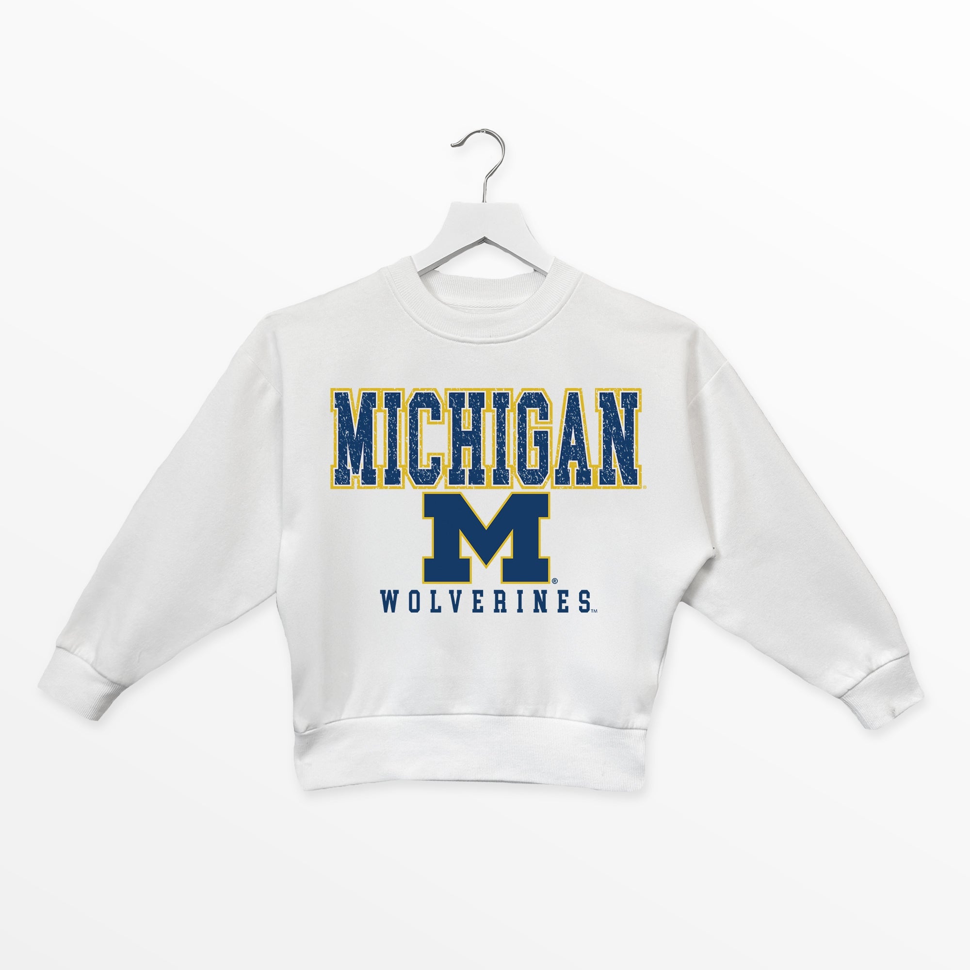 MICHIGAN WOLVERINES FREESTYLE YOUTH PREMIUM FLEECE SWEATSHIRT