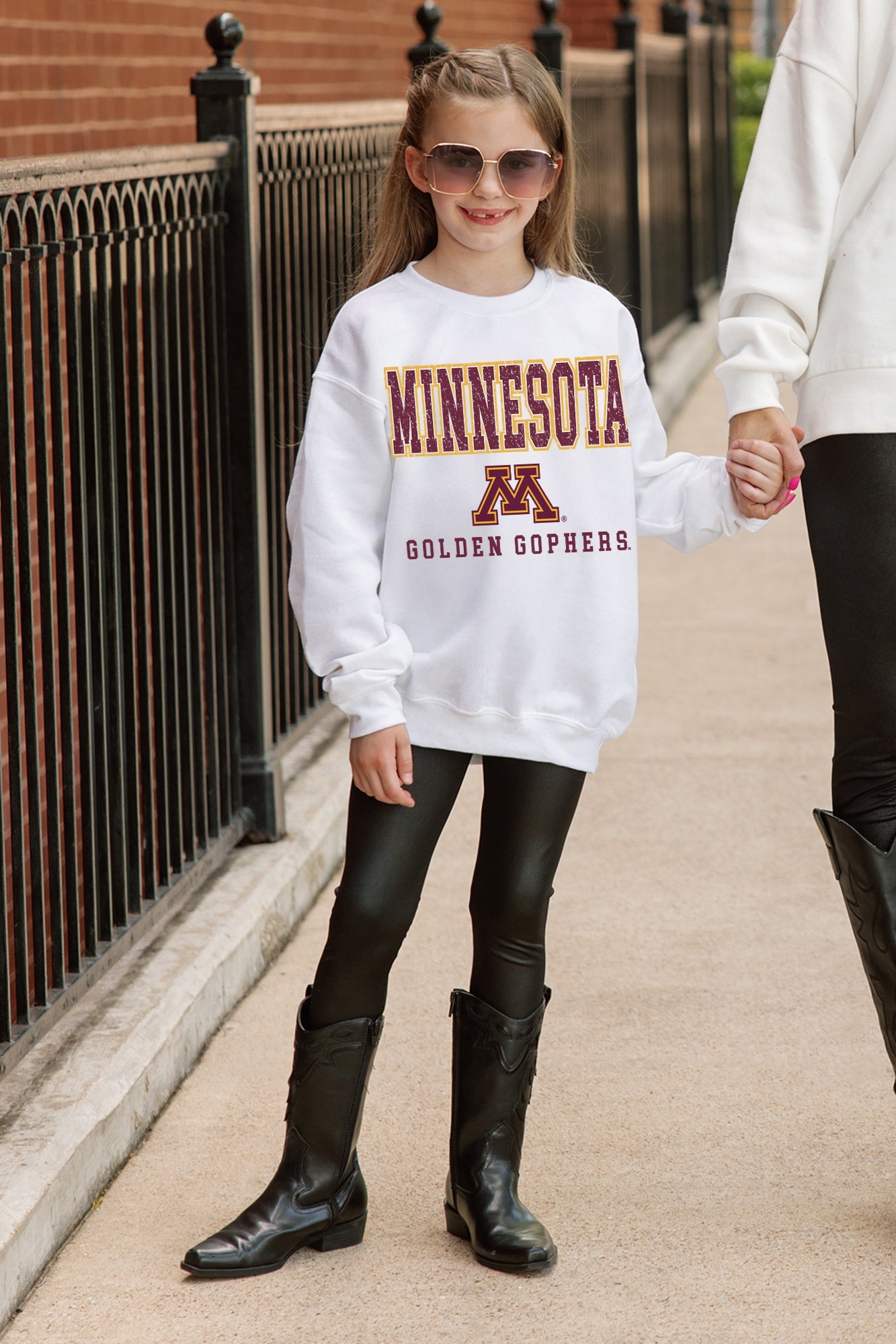 MINNESOTA GOLDEN GOPHERS FREESTYLE YOUTH PREMIUM FLEECE SWEATSHIRT