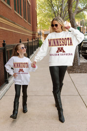 MINNESOTA GOLDEN GOPHERS FREESTYLE YOUTH PREMIUM FLEECE SWEATSHIRT