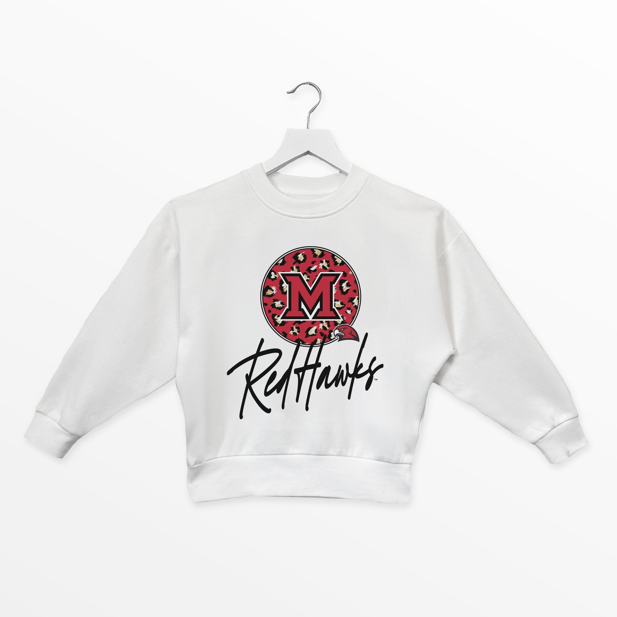 MIAMI OF OHIO REDHAWKS WILD BREAKTHROUGH YOUTH PREMIUM FLEECE SWEATSHIRT