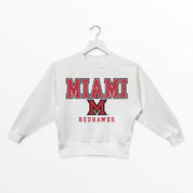 MIAMI OF OHIO REDHAWKS FREESTYLE YOUTH PREMIUM FLEECE SWEATSHIRT