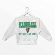 MARSHALL THUNDERING HERD FREESTYLE YOUTH PREMIUM FLEECE SWEATSHIRT