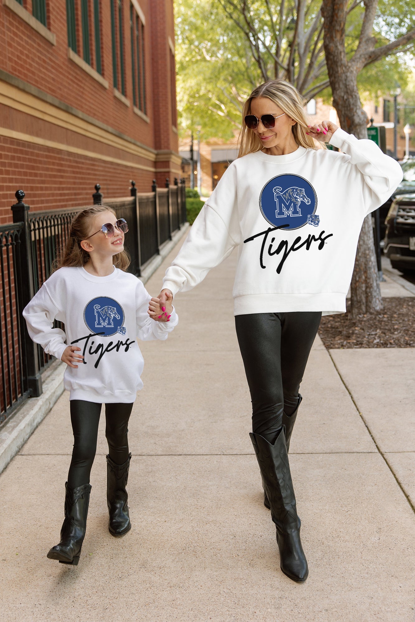 MEMPHIS TIGERS WILD BREAKTHROUGH YOUTH PREMIUM FLEECE SWEATSHIRT