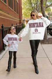 MONTANA GRIZZLIES FREESTYLE YOUTH PREMIUM FLEECE SWEATSHIRT