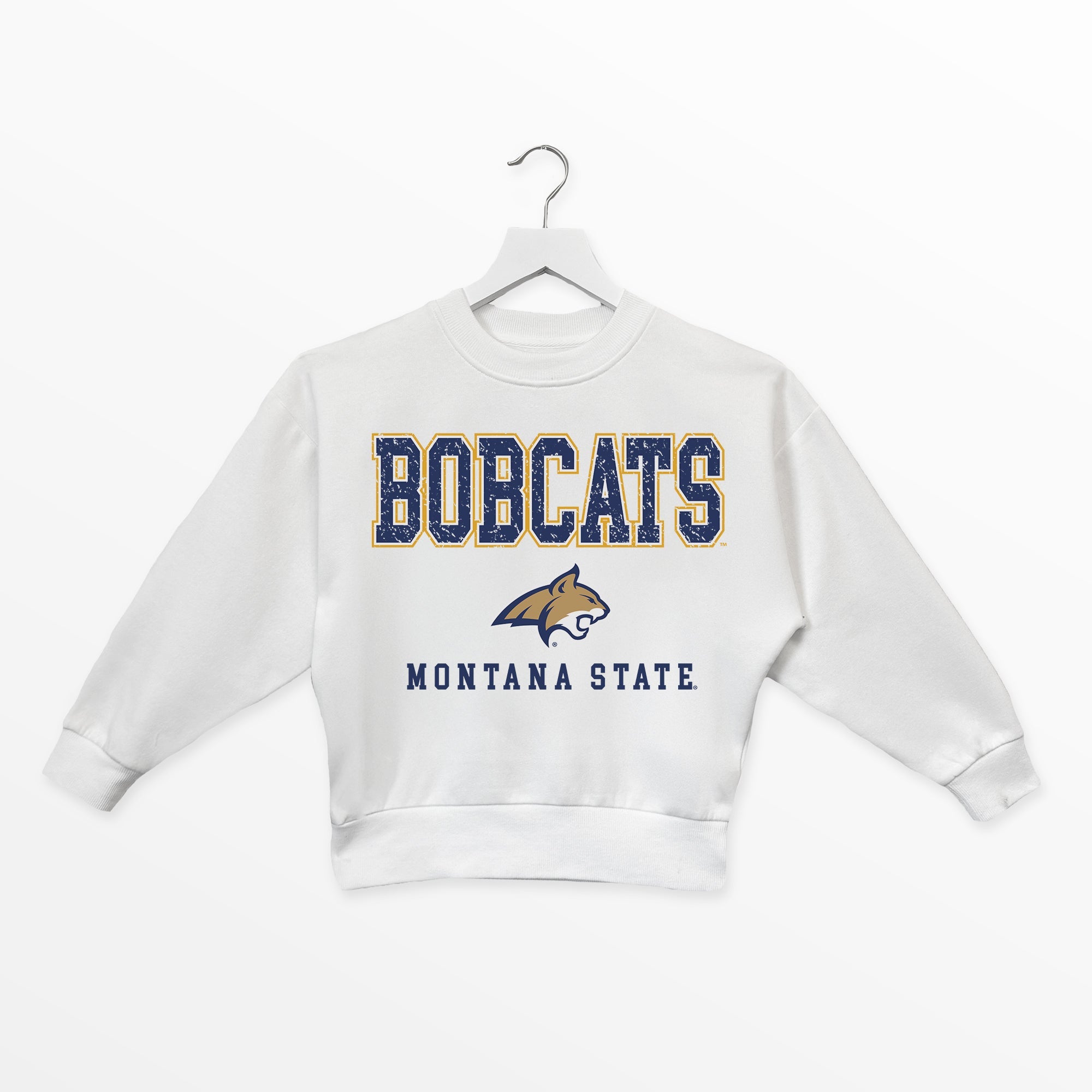 MONTANA STATE BOBCATS FREESTYLE YOUTH PREMIUM FLEECE SWEATSHIRT