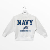 US NAVY MIDSHIPMEN FREESTYLE YOUTH PREMIUM FLEECE SWEATSHIRT