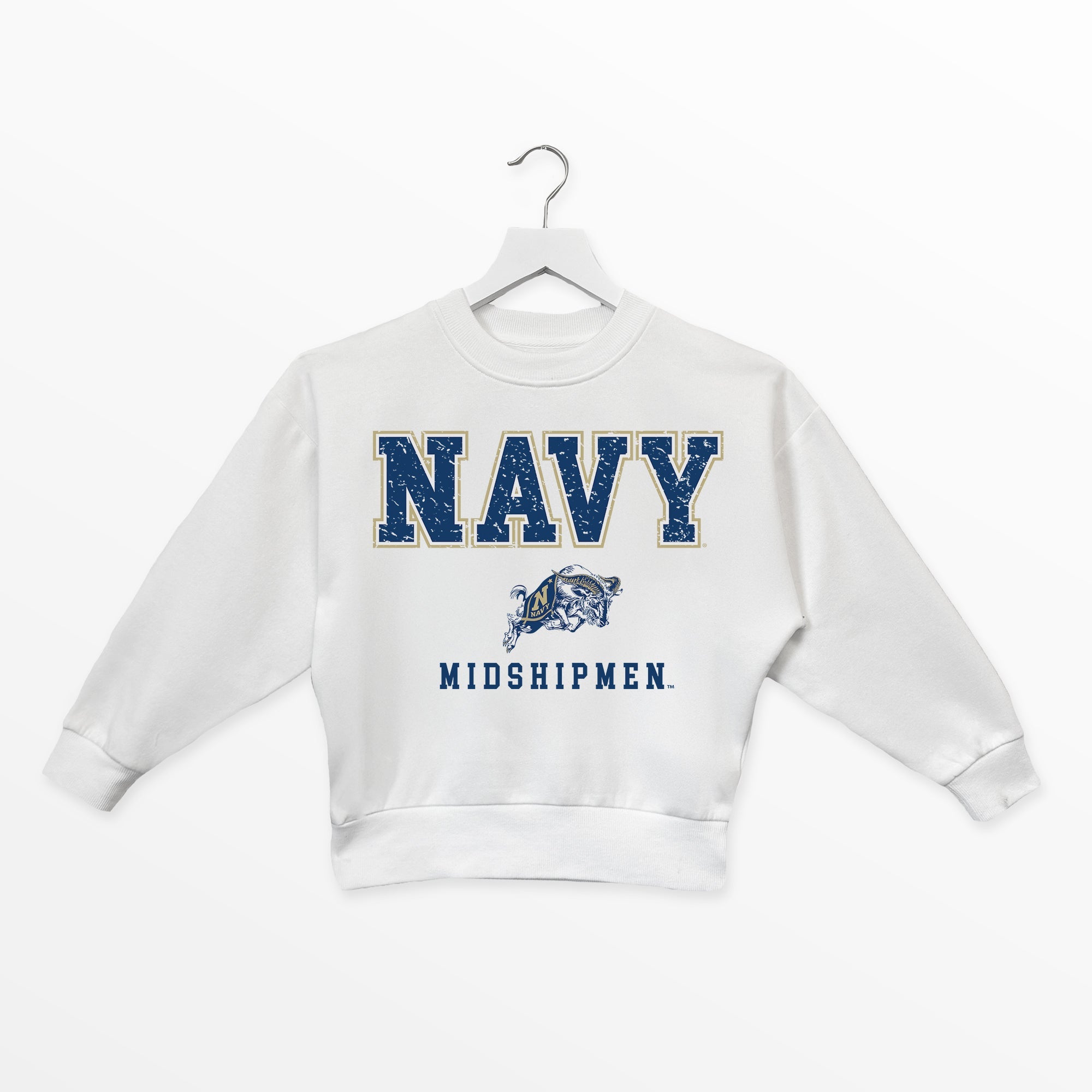 US NAVY MIDSHIPMEN FREESTYLE YOUTH PREMIUM FLEECE SWEATSHIRT