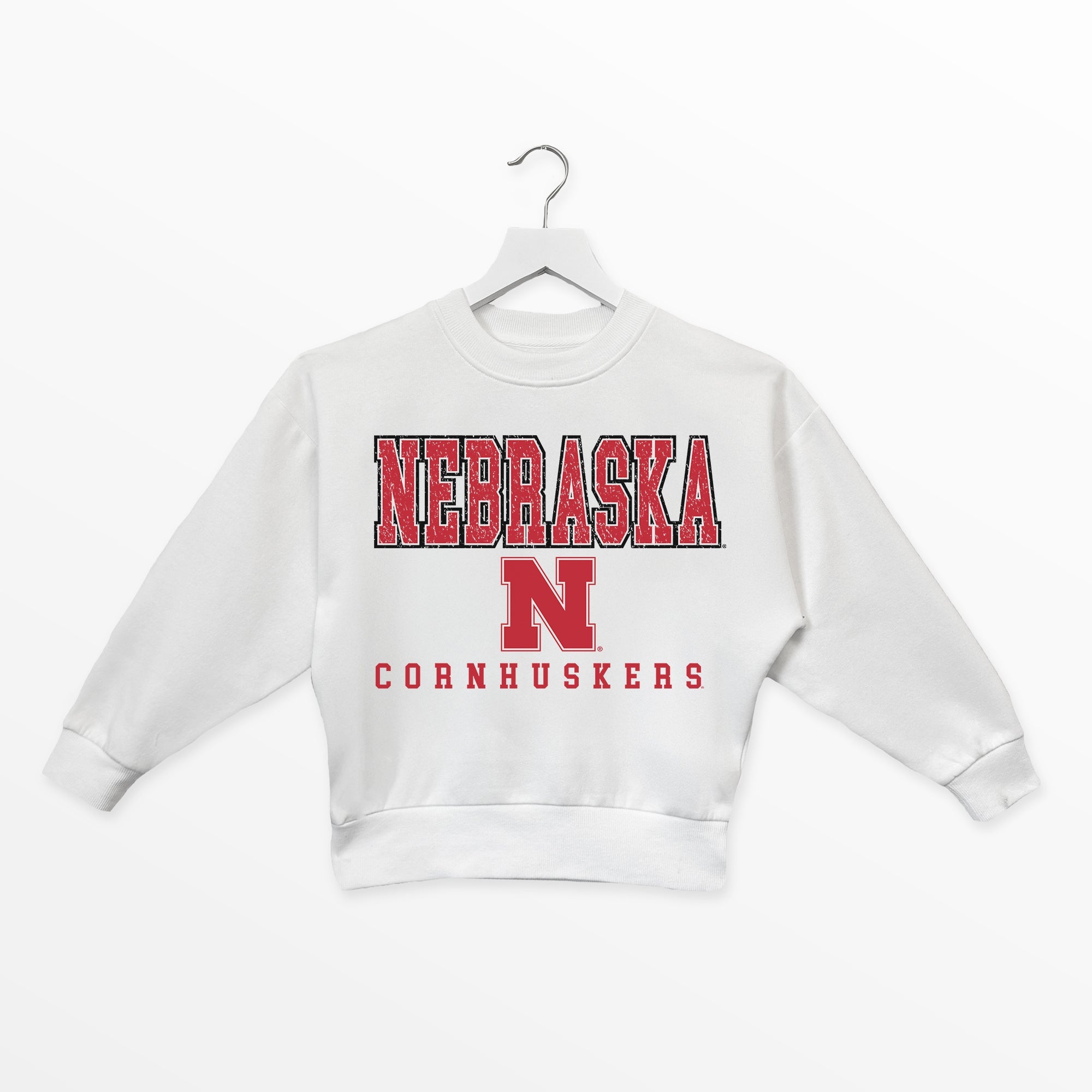 NEBRASKA CORNHUSKERS FREESTYLE YOUTH PREMIUM FLEECE SWEATSHIRT