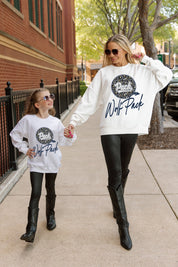 NEVADA WOLF PACK WILD BREAKTHROUGH YOUTH PREMIUM FLEECE SWEATSHIRT