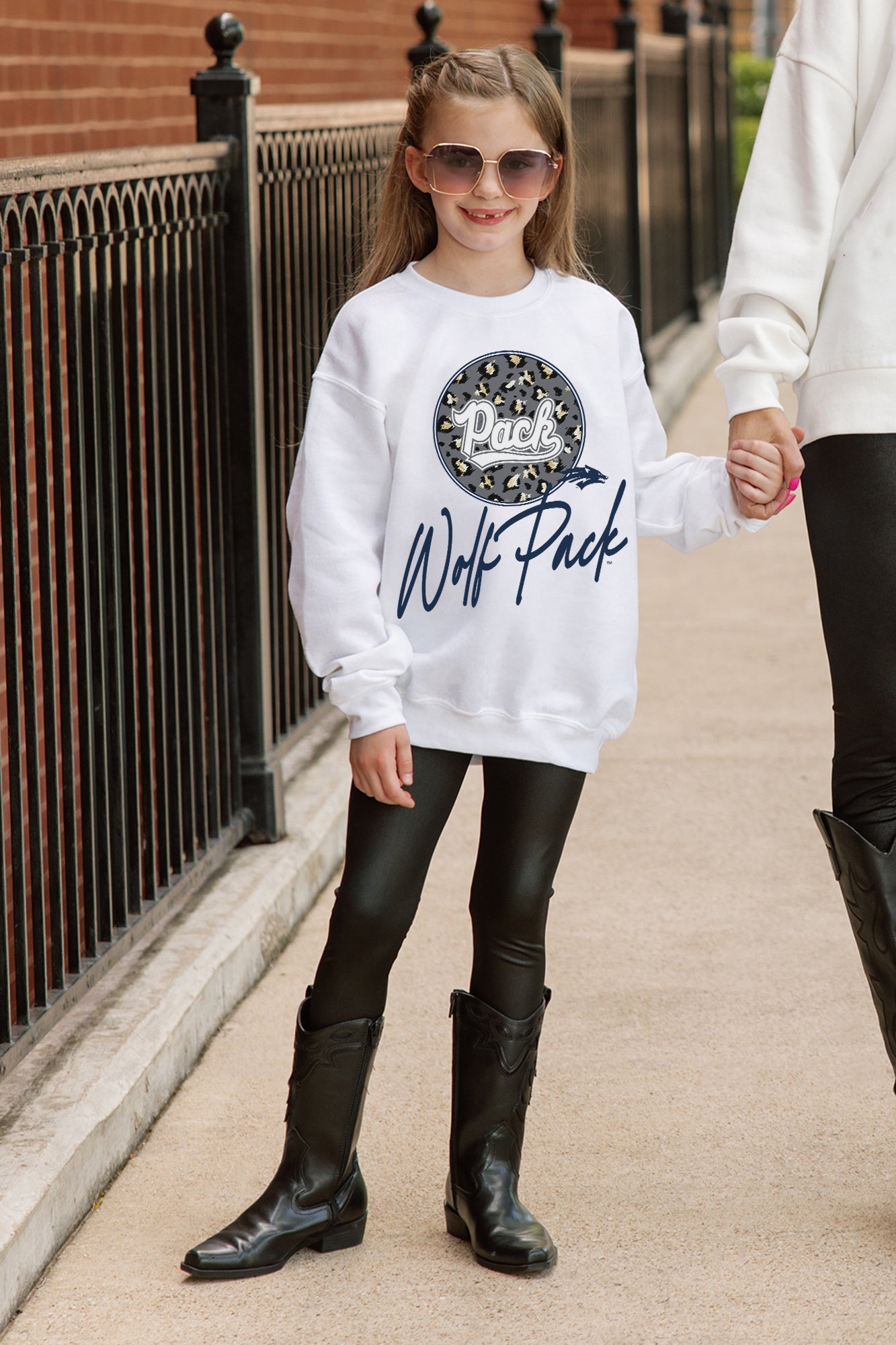NEVADA WOLF PACK WILD BREAKTHROUGH YOUTH PREMIUM FLEECE SWEATSHIRT