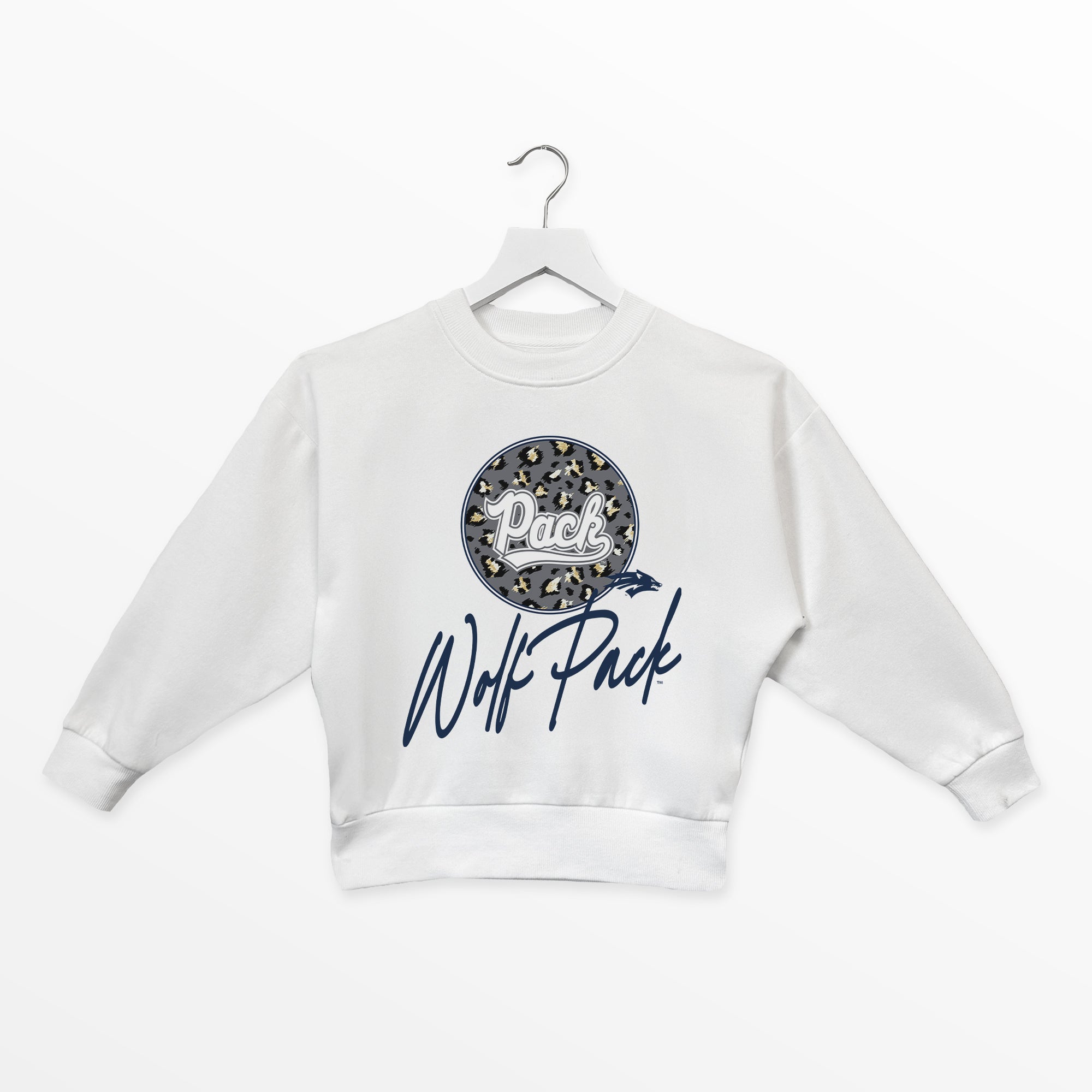 NEVADA WOLF PACK WILD BREAKTHROUGH YOUTH PREMIUM FLEECE SWEATSHIRT