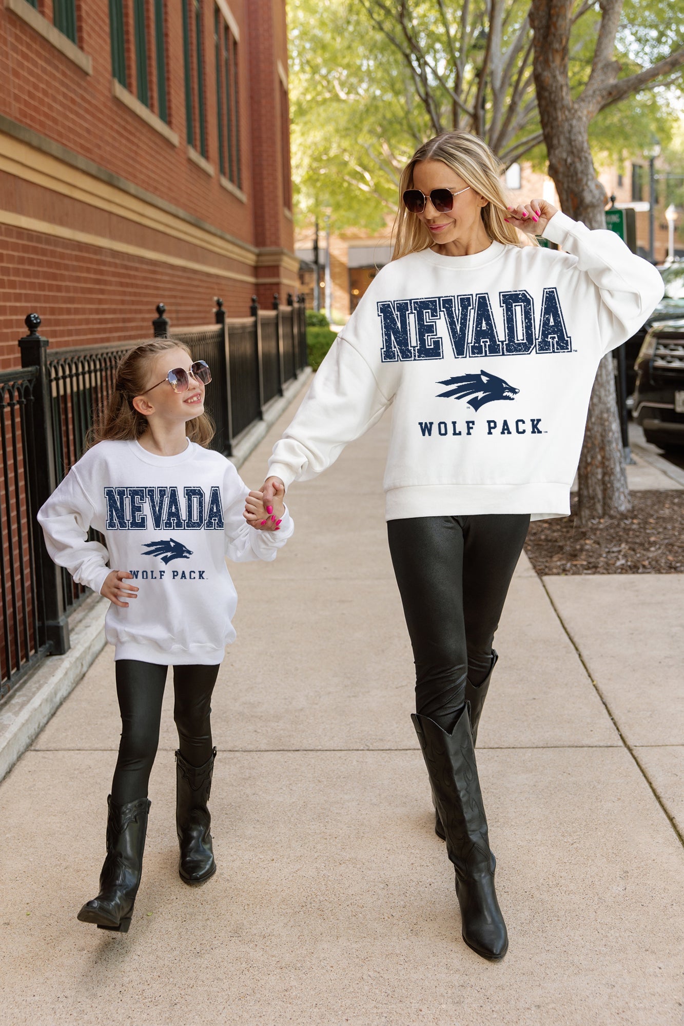 NEVADA WOLF PACK FREESTYLE YOUTH PREMIUM FLEECE SWEATSHIRT