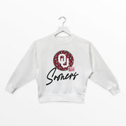 OKLAHOMA SOONERS WILD BREAKTHROUGH YOUTH PREMIUM FLEECE SWEATSHIRT