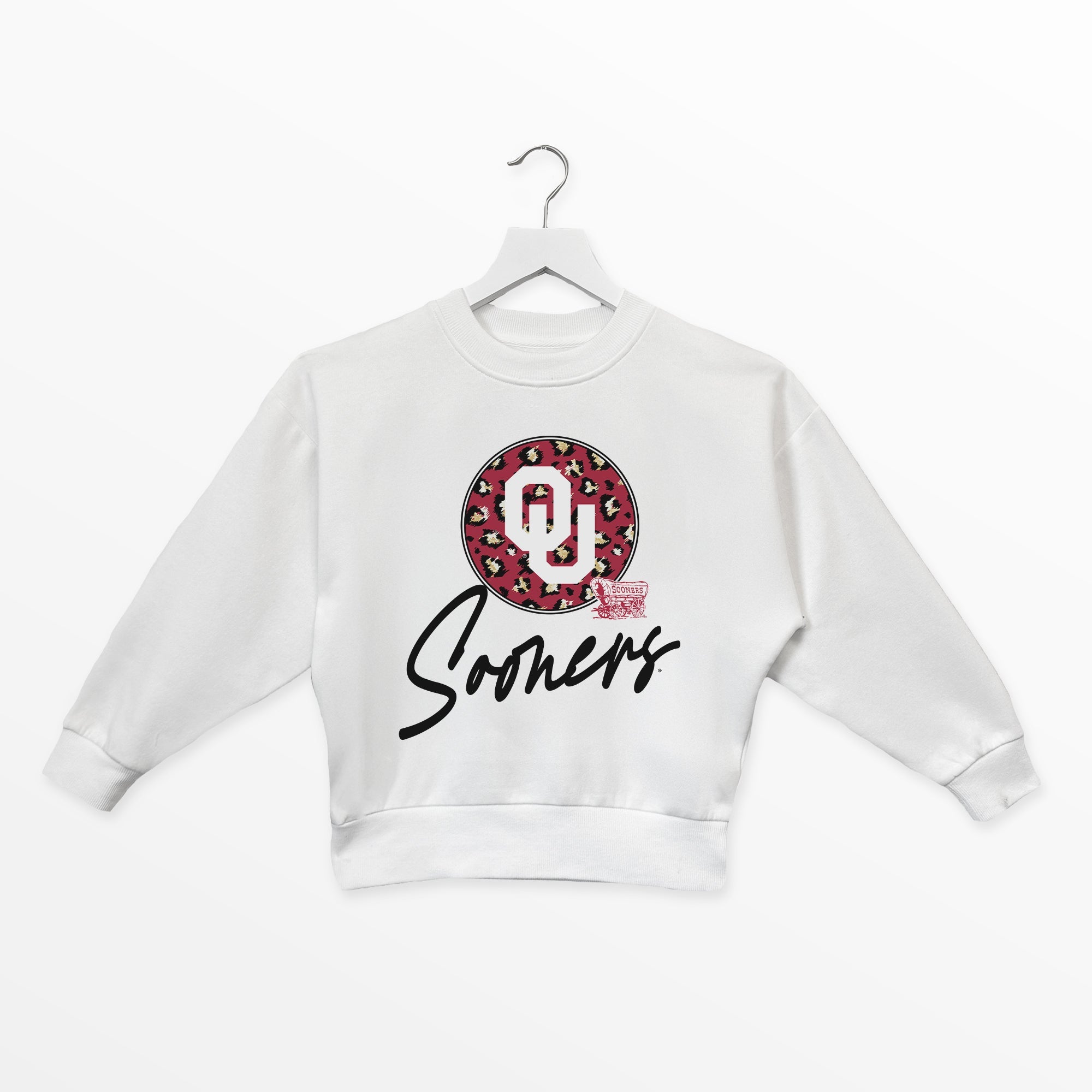 OKLAHOMA SOONERS WILD BREAKTHROUGH YOUTH PREMIUM FLEECE SWEATSHIRT