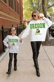 OREGON DUCKS FREESTYLE YOUTH PREMIUM FLEECE SWEATSHIRT